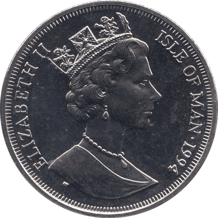 1994 ONE CROWN ISLE OF MAN F524 - WORLD COINS - Cambridgeshire Coins