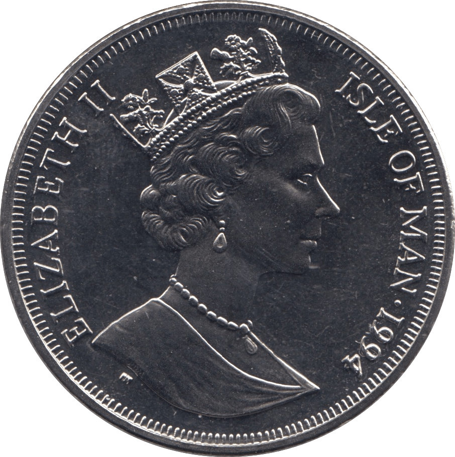 1994 ONE CROWN ISLE OF MAN F536 - WORLD COINS - Cambridgeshire Coins