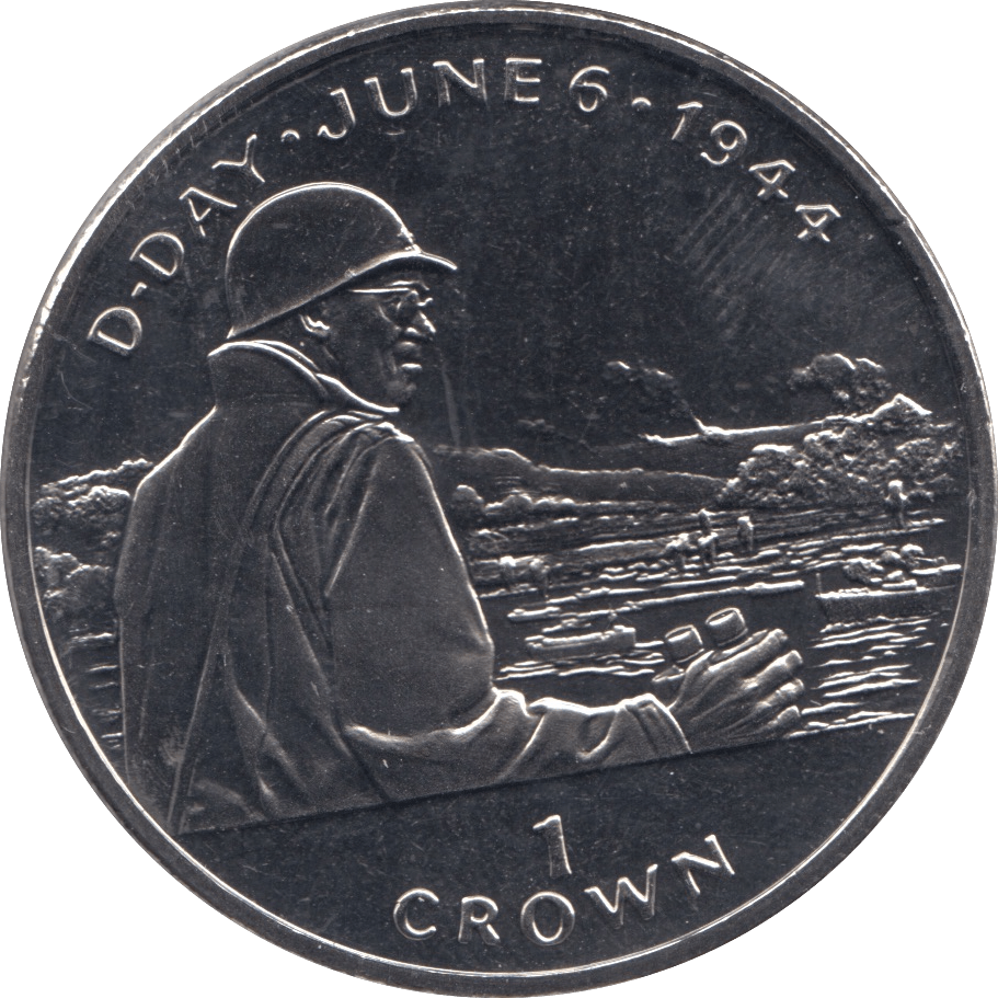 1994 ONE CROWN ISLE OF MAN F536 - WORLD COINS - Cambridgeshire Coins