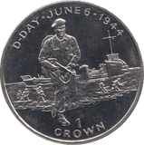1994 ONE CROWN ISLE OF MAN F539 - WORLD COINS - Cambridgeshire Coins