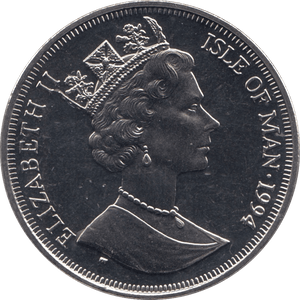 1994 ONE CROWN ISLE OF MAN F540 - WORLD COINS - Cambridgeshire Coins