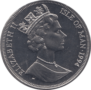 1994 ONE CROWN ISLE OF MAN F545 - WORLD COINS - Cambridgeshire Coins