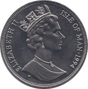 1994 ONE CROWN ISLE OF MAN F549 - WORLD COINS - Cambridgeshire Coins