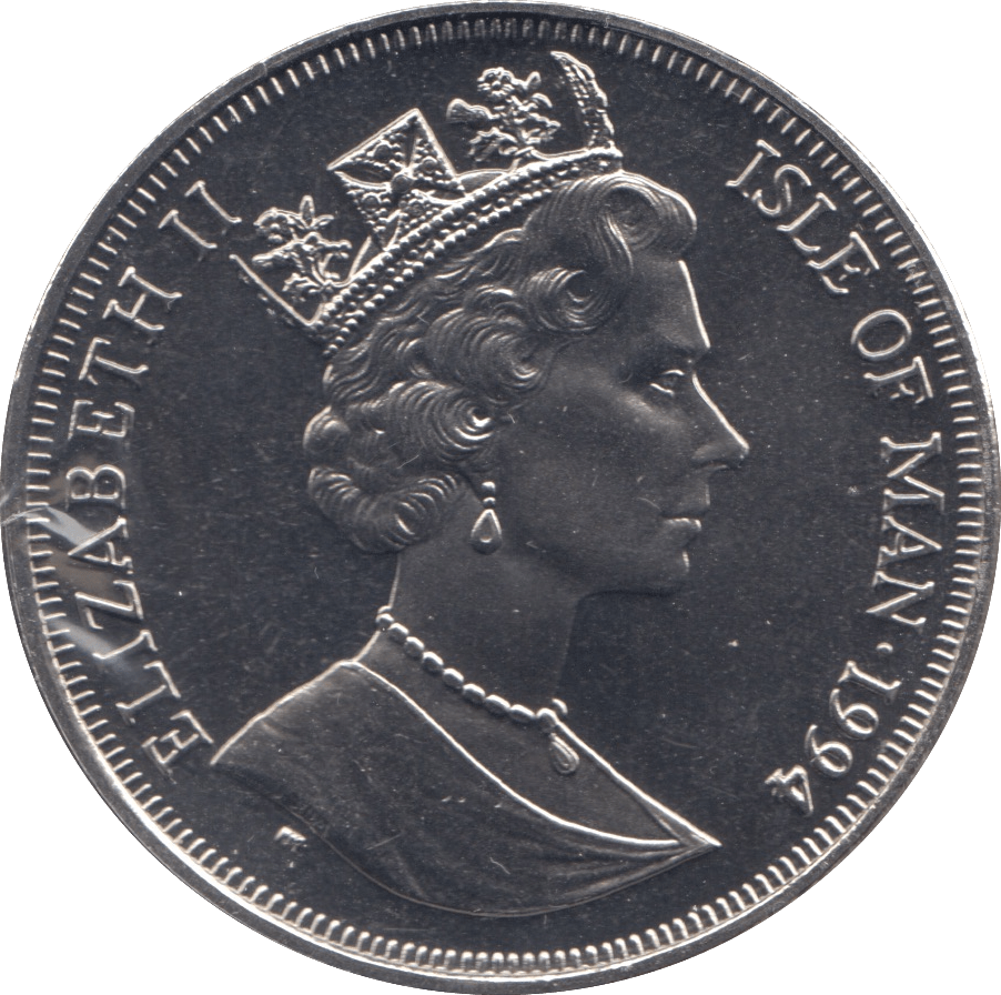 1994 ONE CROWN ISLE OF MAN F552 - WORLD COINS - Cambridgeshire Coins