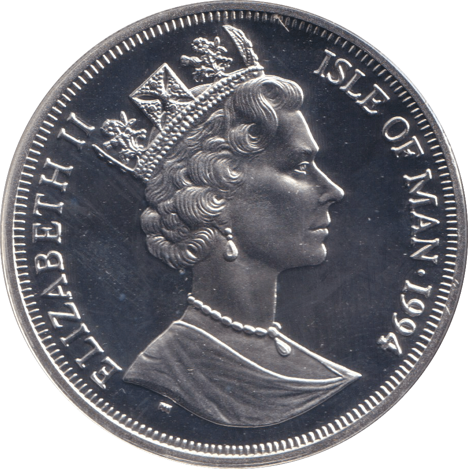 1994 ONE CROWN ISLE OF MAN ( PROOF ) - WORLD COINS - Cambridgeshire Coins
