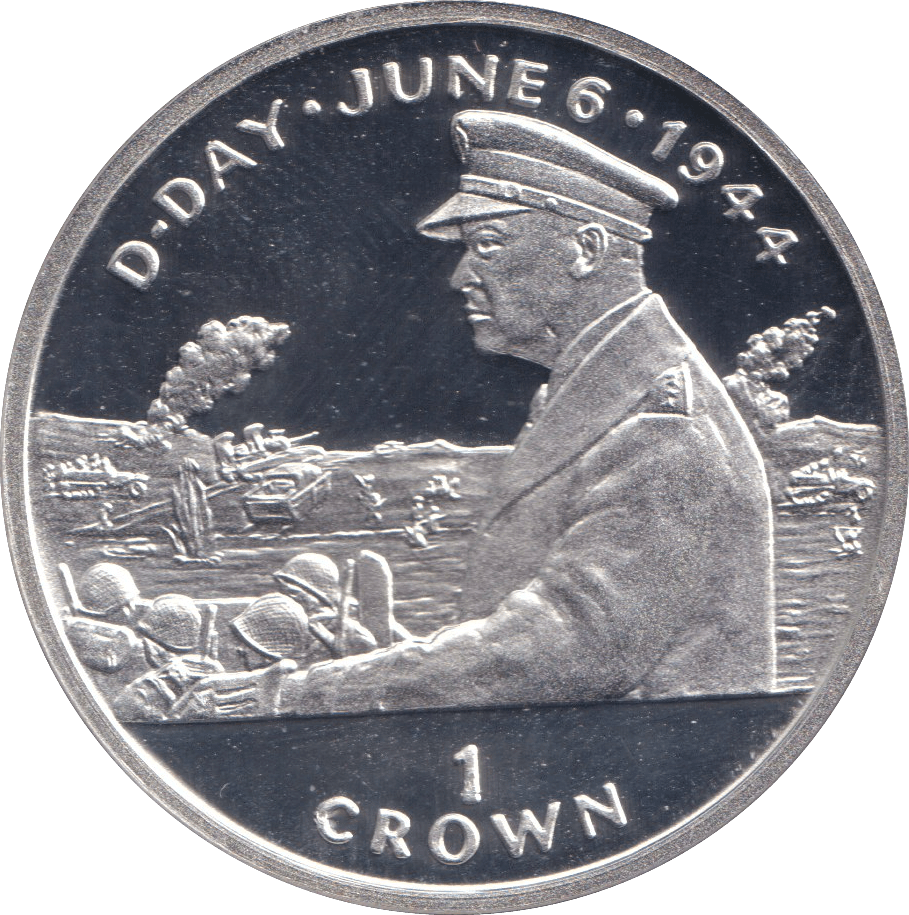1994 ONE CROWN ISLE OF MAN ( PROOF ) - WORLD COINS - Cambridgeshire Coins