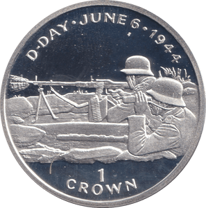 1994 ONE CROWN ISLE OF MAN ( PROOF ) - WORLD COINS - Cambridgeshire Coins