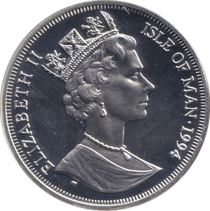 1994 ONE CROWN ISLE OF MAN ( PROOF ) - WORLD COINS - Cambridgeshire Coins