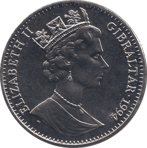 1994 ONE CROWN - WORLD COINS - Cambridgeshire Coins