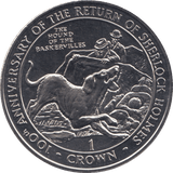 1994 ONE CROWN - WORLD COINS - Cambridgeshire Coins