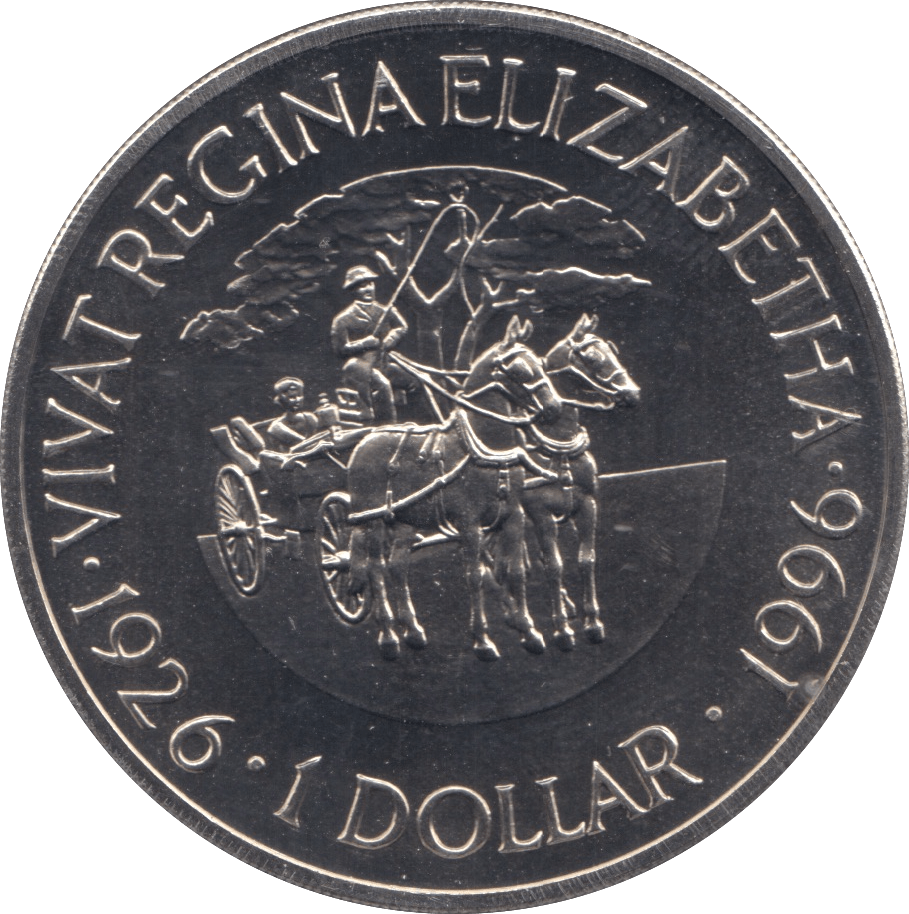 1994 ONE DOLLAR BERMUDA F570 - WORLD COINS - Cambridgeshire Coins