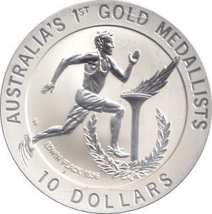 1994 SILVER 10 DOLLAR AUSTRALIA 1ST GOLD MEDALLISTS - SILVER WORLD COINS - Cambridgeshire Coins