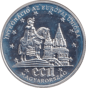 1994 SILVER 500 FORINT HUNGARY - SILVER WORLD COINS - Cambridgeshire Coins