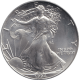 1994 SILVER DOLLAR USA - SILVER WORLD COINS - Cambridgeshire Coins