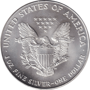 1994 SILVER LIBERTY DOLLAR USA - SILVER WORLD COINS - Cambridgeshire Coins