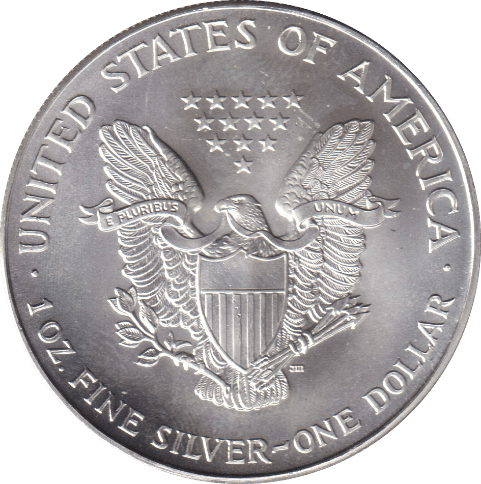 1994 SILVER LIBERTY DOLLAR USA - SILVER WORLD COINS - Cambridgeshire Coins