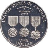 1994 SILVER ONE DOLLAR - SILVER WORLD COINS - Cambridgeshire Coins