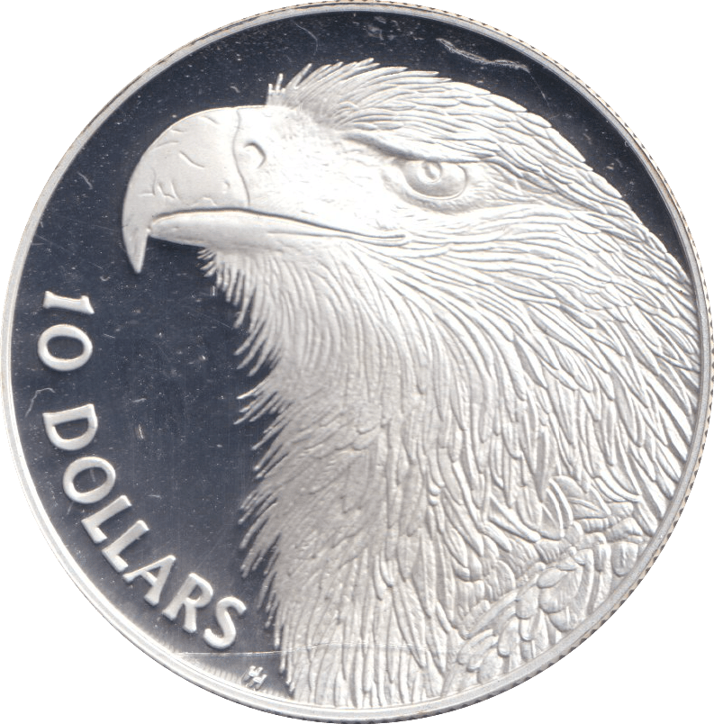 1994 SILVER PROOF 10 DOLLAR AUSTRALIA - SILVER WORLD COINS - Cambridgeshire Coins