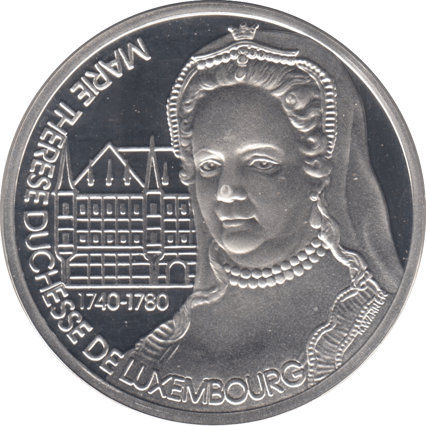 1994 SILVER PROOF 25 ECU LUXEMBOURG - SILVER WORLD COINS - Cambridgeshire Coins