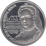 1994 SILVER PROOF 25 ECU LUXEMBOURG - SILVER WORLD COINS - Cambridgeshire Coins