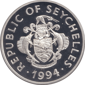 1994 SILVER PROOF 25 RUPEES WEDDING - SILVER WORLD COINS - Cambridgeshire Coins