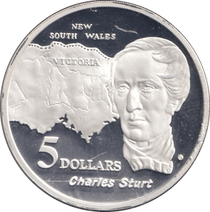 1994 SILVER PROOF 5 DOLLAR AUSTRALIA - SILVER WORLD COINS - Cambridgeshire Coins