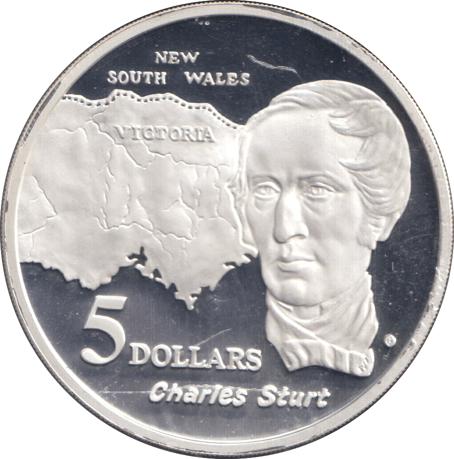 1994 SILVER PROOF 5 DOLLAR AUSTRALIA - SILVER WORLD COINS - Cambridgeshire Coins