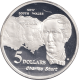 1994 SILVER PROOF 5 DOLLAR AUSTRALIA - SILVER WORLD COINS - Cambridgeshire Coins