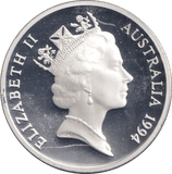 1994 SILVER PROOF 5 DOLLAR AUSTRALIA - SILVER WORLD COINS - Cambridgeshire Coins