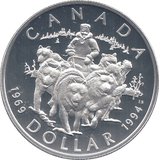 1994 SILVER PROOF CANADA DOLLAR - WORLD COINS - Cambridgeshire Coins