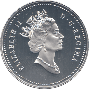 1994 SILVER PROOF CANADA DOLLAR - WORLD COINS - Cambridgeshire Coins