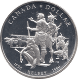 1994 SILVER PROOF COMMEMORATIVE DOLLAR CANADA - SILVER WORLD COINS - Cambridgeshire Coins