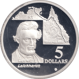1994 SILVER PROOF FIVE DOLLAR AUSTRALIA - SILVER WORLD COINS - Cambridgeshire Coins