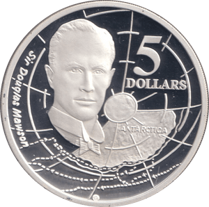 1994 SILVER PROOF FIVE DOLLAR AUSTRALIA - SILVER WORLD COINS - Cambridgeshire Coins