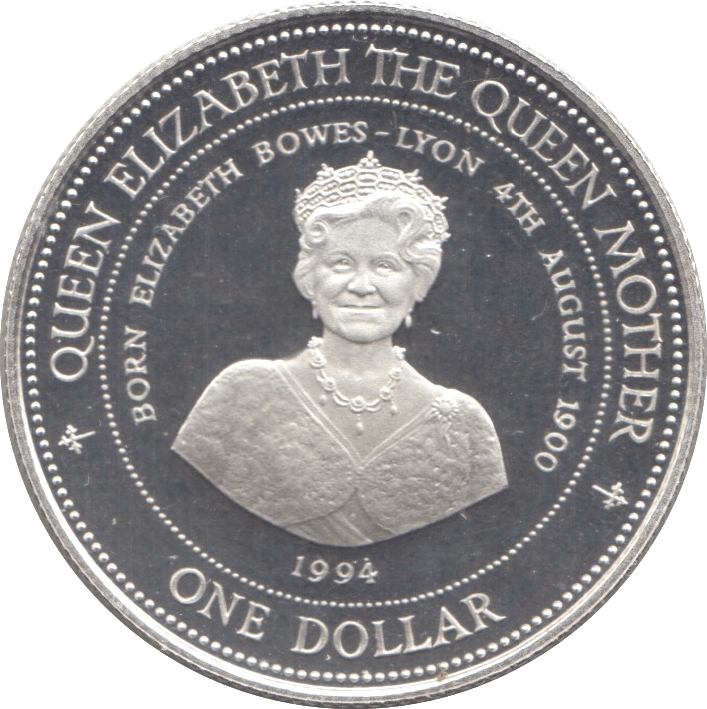 1994 SILVER PROOF ONE DOLLAR BARBADOS 2 - SILVER WORLD COINS - Cambridgeshire Coins