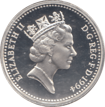 1994 SILVER PROOF ONE POUND SCOTTISH LION - Silver Proof - Cambridgeshire Coins
