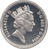 1994 SILVER PROOF ONE POUND SCOTTISH LION - Silver Proof - Cambridgeshire Coins
