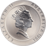 1994 SILVER PROOF TEN DOLLAR AUSTRALIA - SILVER WORLD COINS - Cambridgeshire Coins