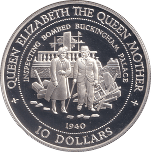 1994 SILVER PROOF TEN DOLLAR BANK OF NAURU - SILVER WORLD COINS - Cambridgeshire Coins