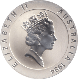 1994 SILVER PROOF TEN DOLLARS AUSTRALIA - SILVER WORLD COINS - Cambridgeshire Coins
