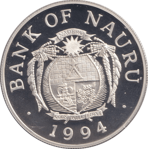 1994 SILVER PROOF TEN DOLLARS INSPECTING BUCKINGHAM PALACE - SILVER WORLD COINS - Cambridgeshire Coins