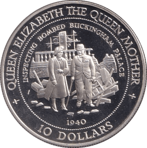 1994 SILVER PROOF TEN DOLLARS NAURU - SILVER WORLD COINS - Cambridgeshire Coins