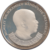 1994 SILVER PROOF TEN KWACHA 10TH ANNIVERSARY OF INDEPENDENCE MALAWI - SILVER WORLD COINS - Cambridgeshire Coins