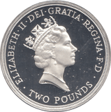 1994 SILVER PROOF TWO POUNDS DOVE OF PEACE - SILVER WORLD COINS - Cambridgeshire Coins