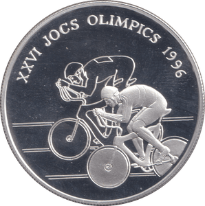 1994 SILVER XXVI JOCS OLIMPICS ( PROOF ) - SILVER WORLD COINS - Cambridgeshire Coins