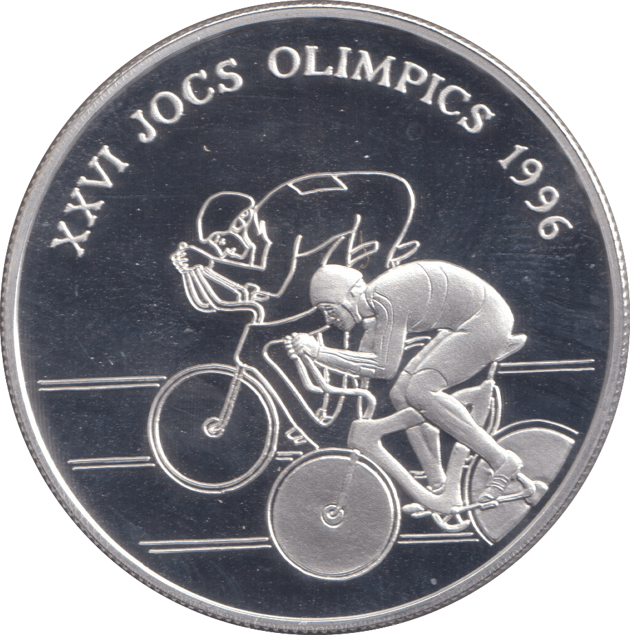 1994 SILVER XXVI JOCS OLIMPICS ( PROOF ) - SILVER WORLD COINS - Cambridgeshire Coins
