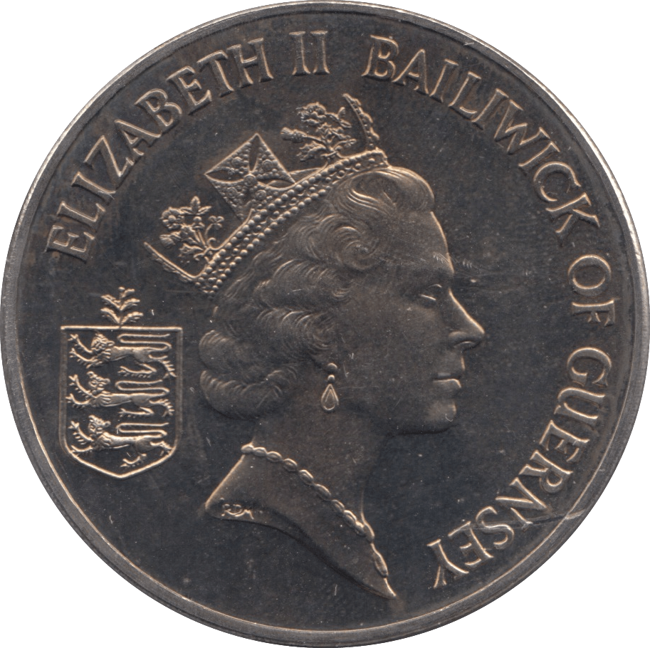1994 TWO POUNDS COIN ALDERNEY F535 - WORLD COINS - Cambridgeshire Coins