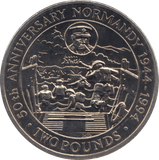 1994 TWO POUNDS COIN ALDERNEY F535 - WORLD COINS - Cambridgeshire Coins