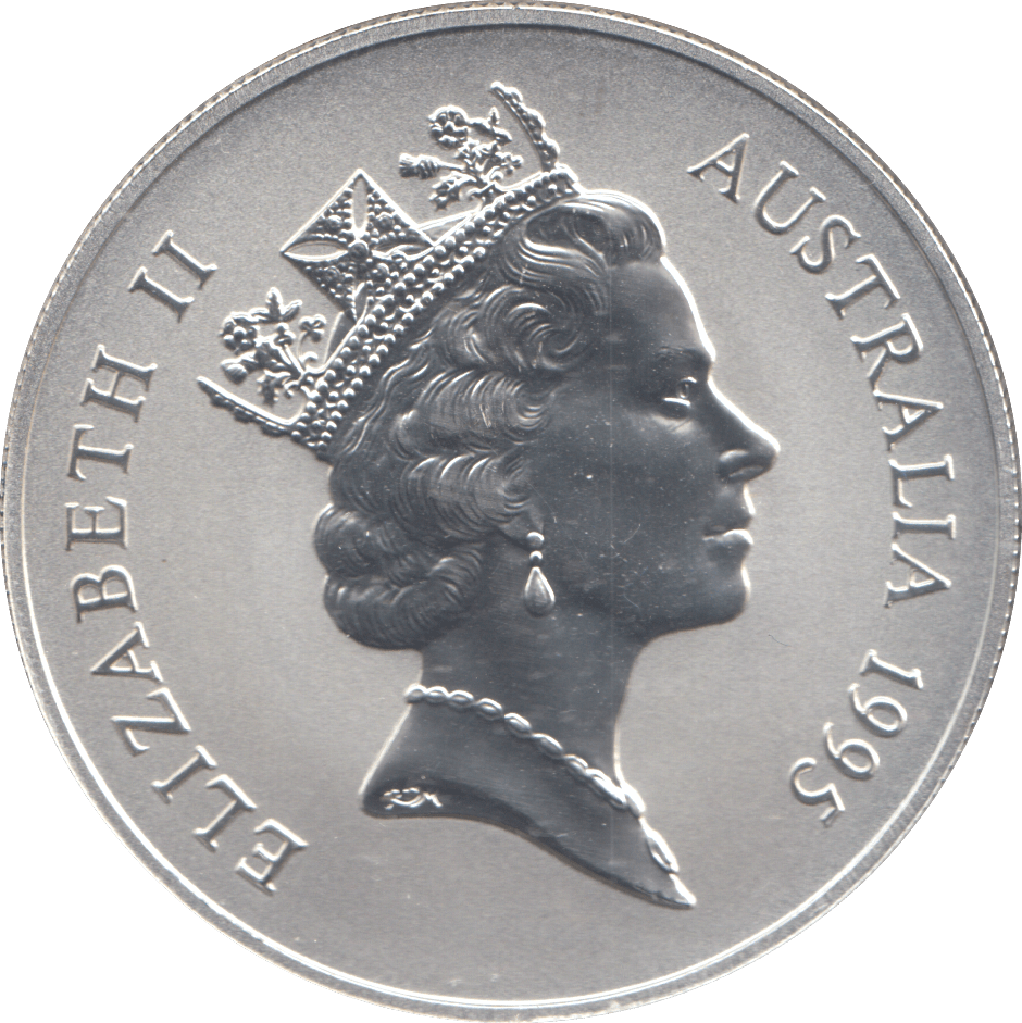 1995 1 OZ .999 FINE SILVER DOLLAR AUSTRALIA KANGAROO - SILVER WORLD COINS - Cambridgeshire Coins