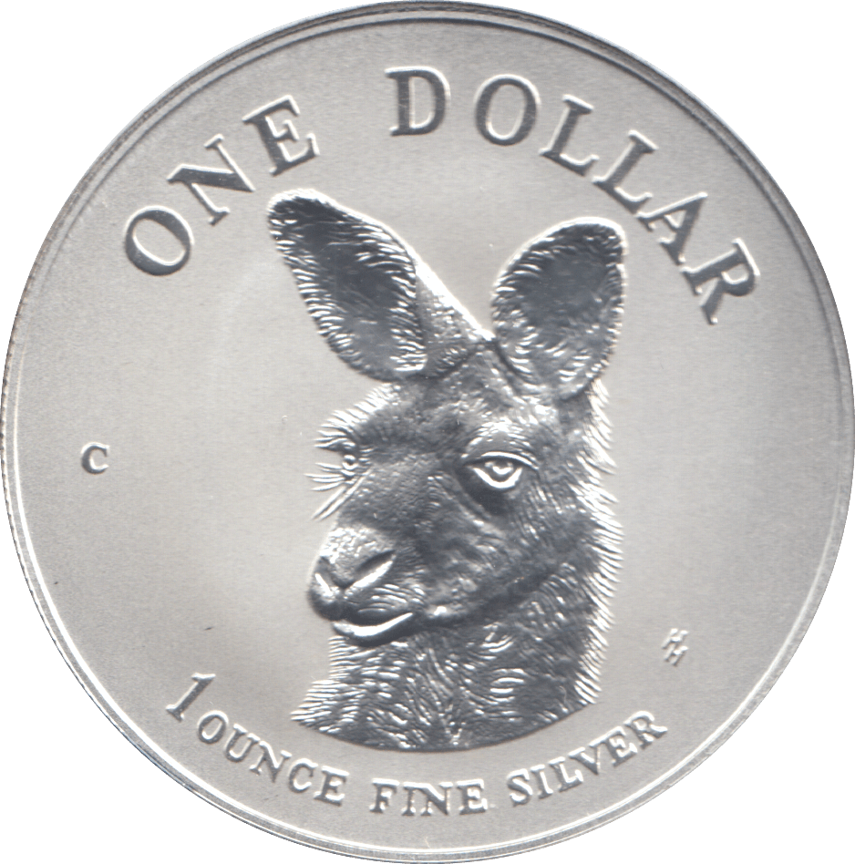1995 1 OZ .999 FINE SILVER DOLLAR AUSTRALIA KANGAROO - SILVER WORLD COINS - Cambridgeshire Coins